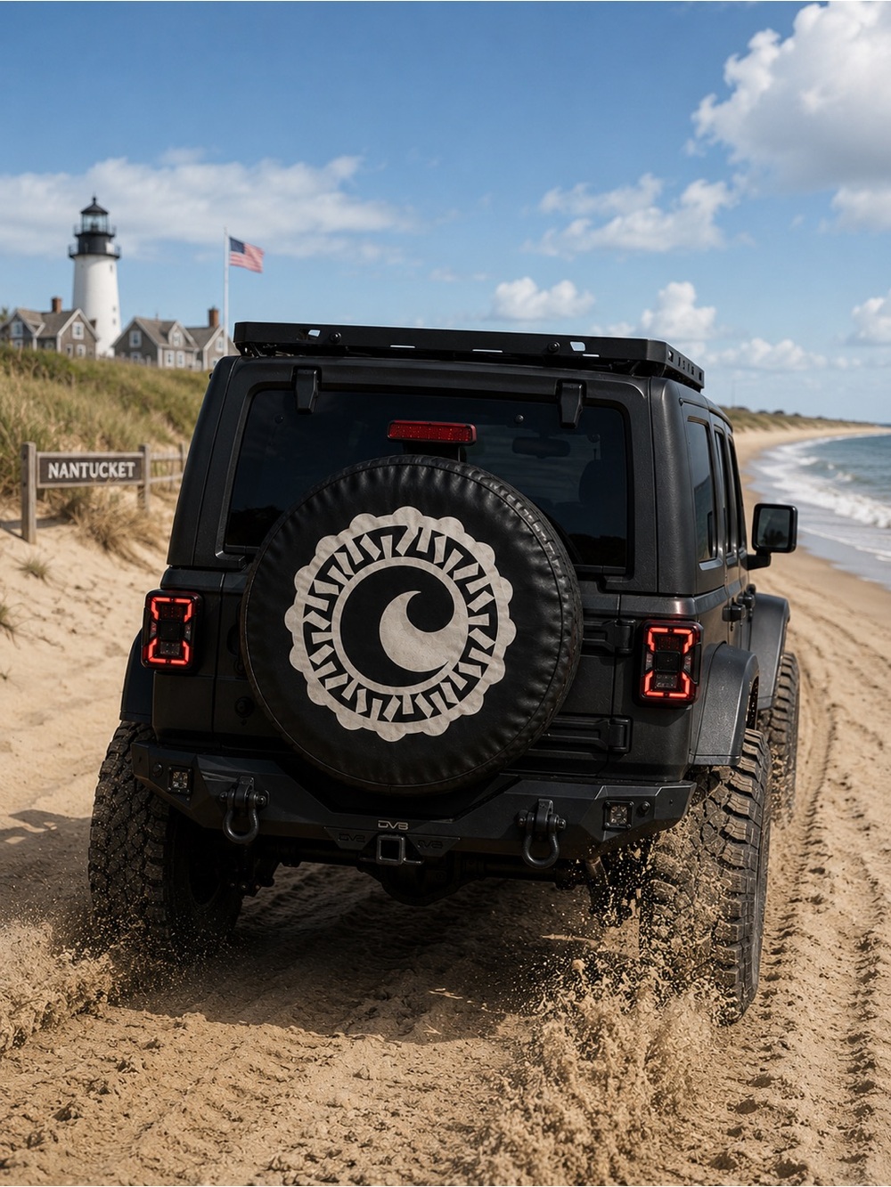 Cisco Brewers Nantucket Jeep Spare Tire Cover – NWOT | Retail $150